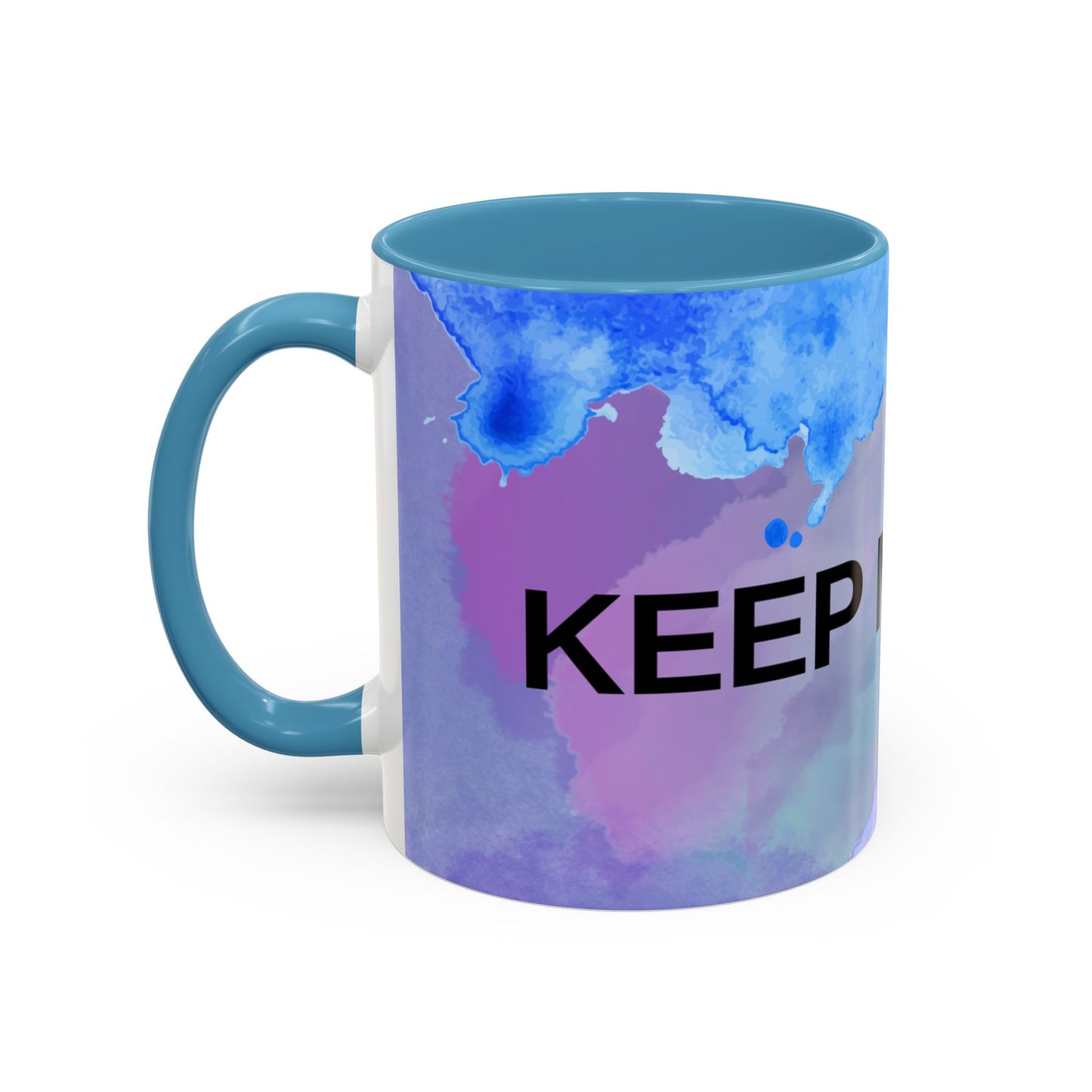 Mug - Abstract Shapes and Calming Colors - Inspirational Morning Coffee Cup