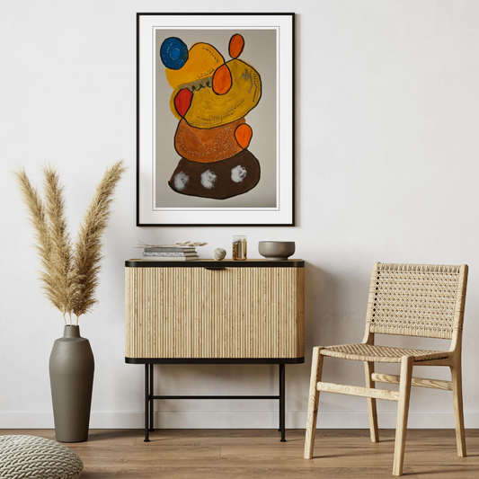 Ice Cream Tower 9x12
