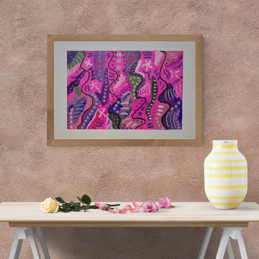 Daphne 9x7 original abstract